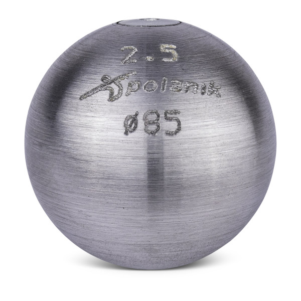 Polanik Stoßkugel 2,50 kg - unbeschichtet, 85 mm